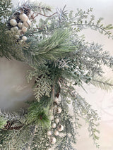24" Celestial Winter Wreath