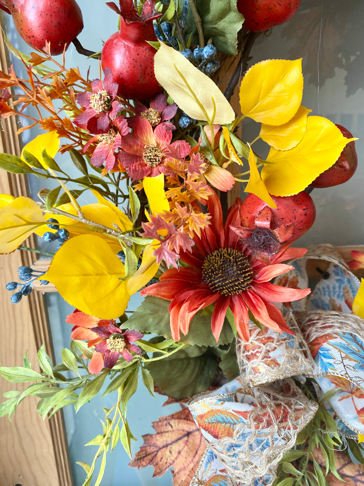 27" Rustic Fall Wreath