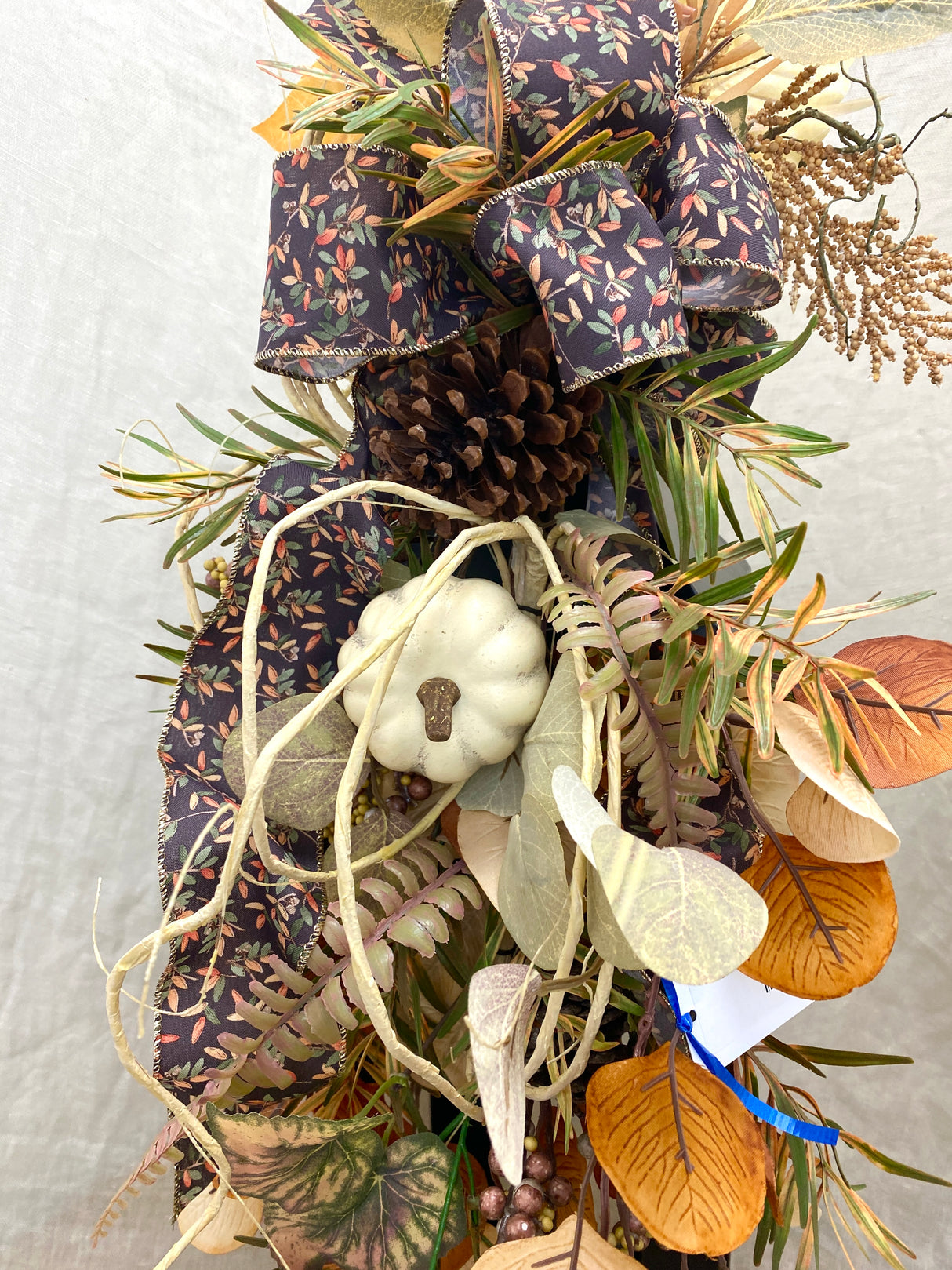30" Autumn Walk Vertical Swag