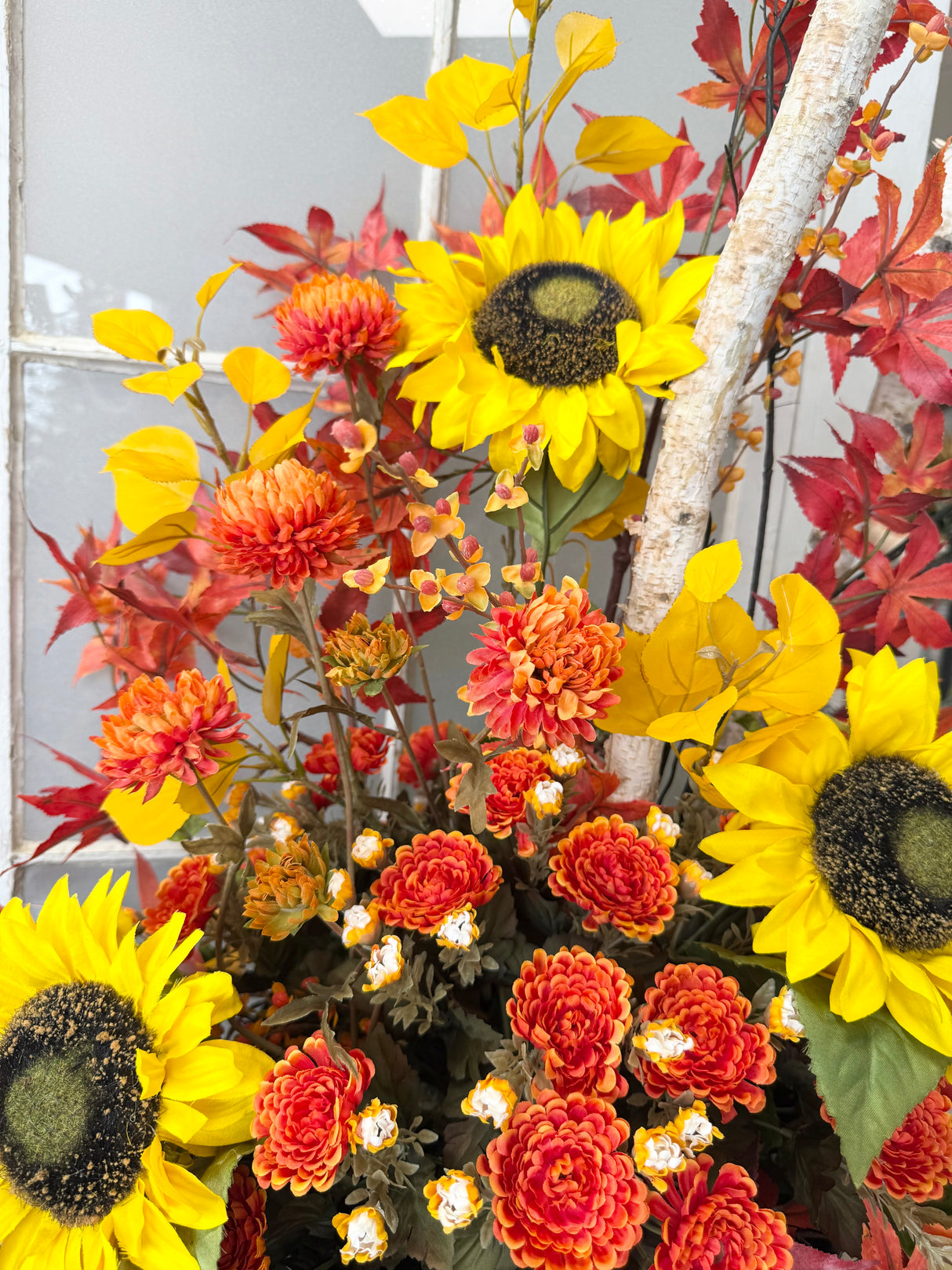 41" Autumn In New York Porch Pot