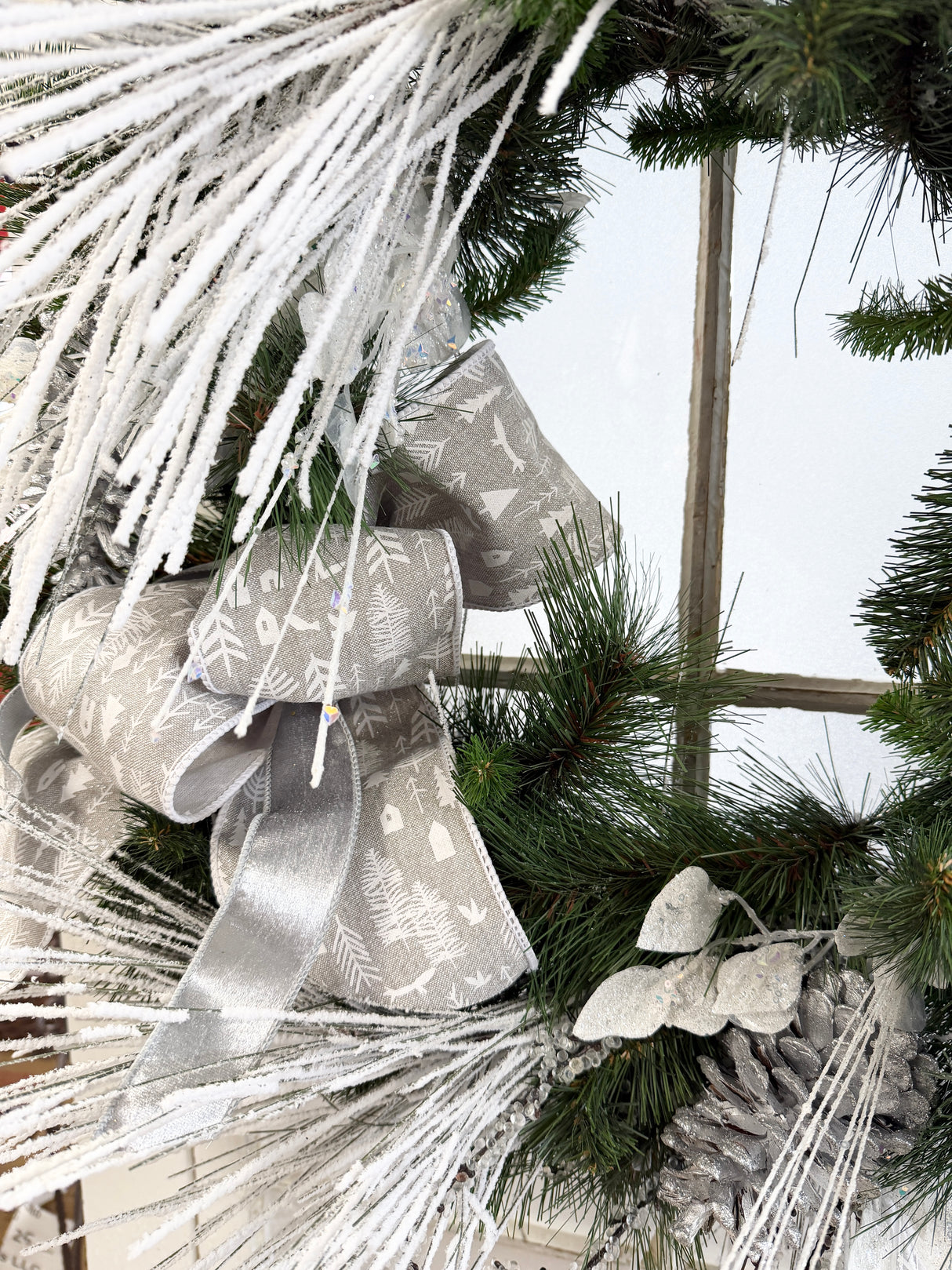 29" Long Winters Day Wreath