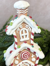Holiday Sweets Resin Gingerbread House