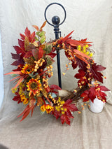 25" Beautiful Fall Day Wreath