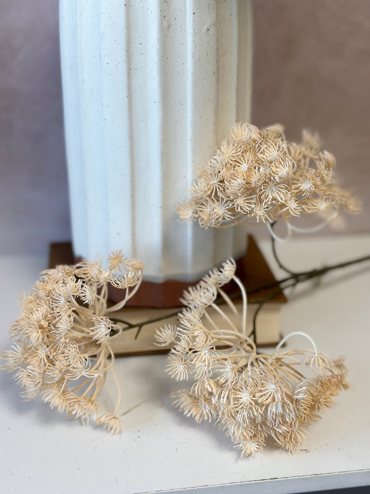 Autumn Queen Anne's Lace Spray