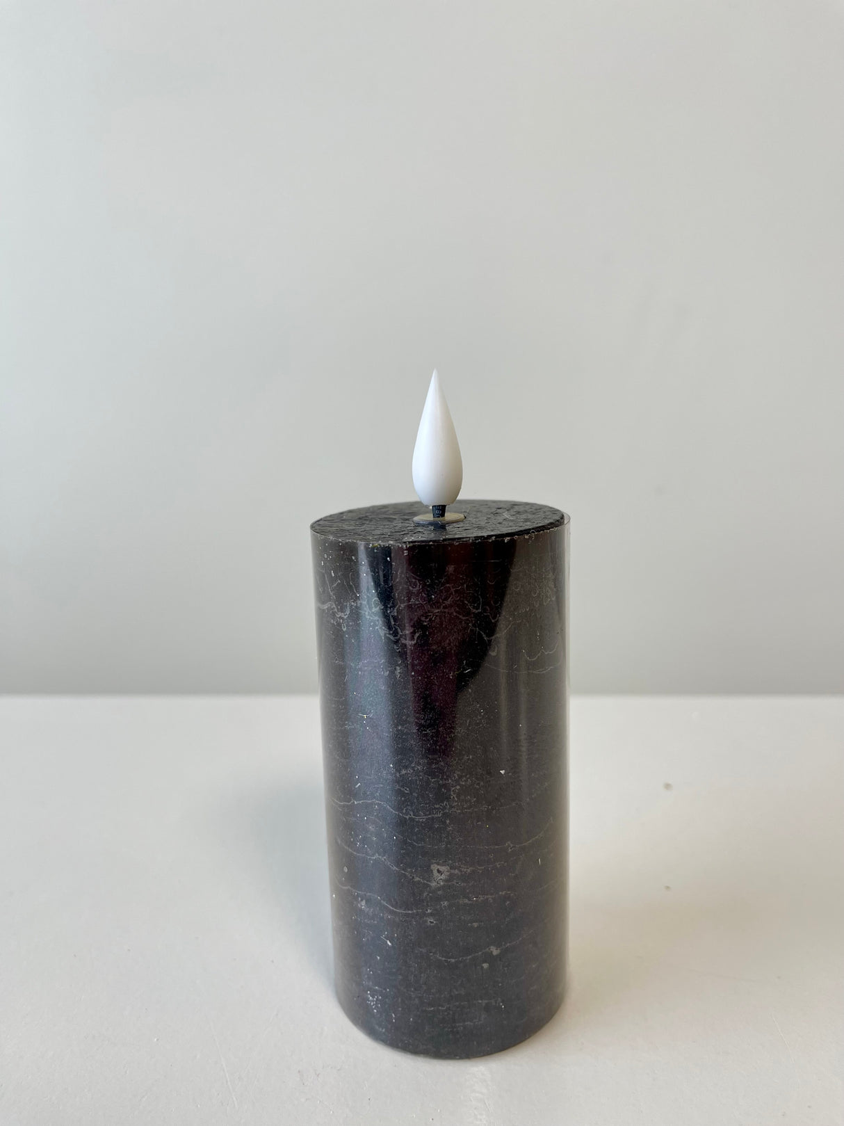 4" Black LED Votive