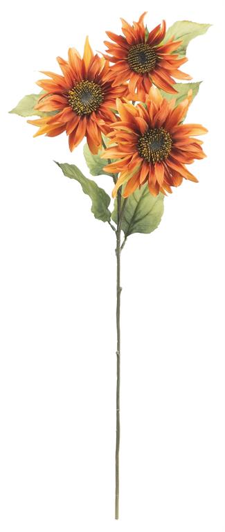 Rust Sunflower Spray