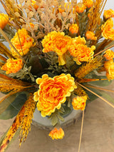 20" Fall Sunset Step Sitter