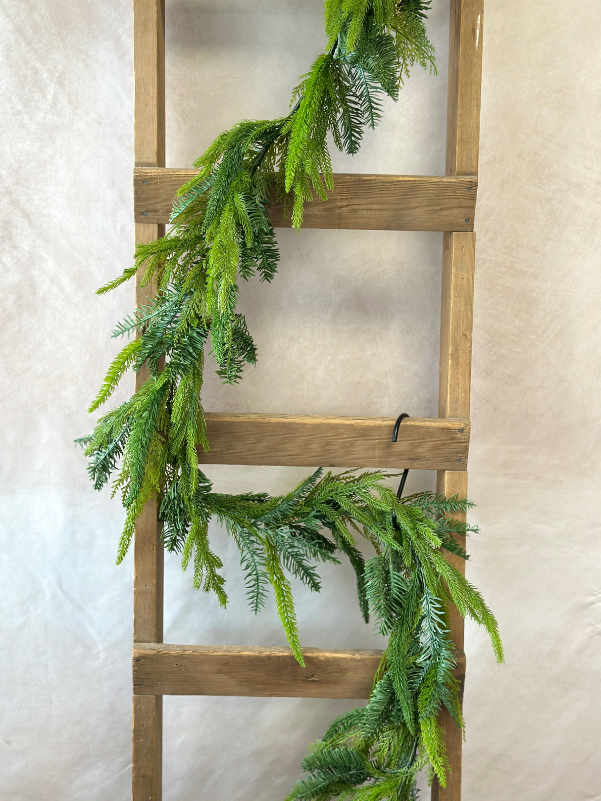 6' Real Touch Mixed Cedar Pine Garland