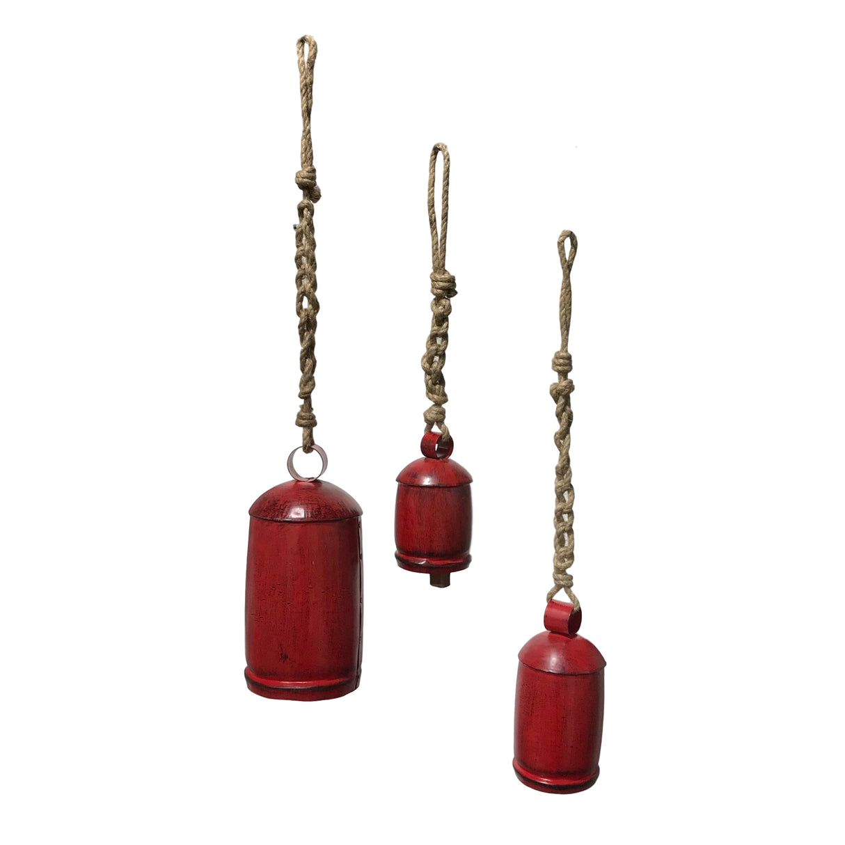 Red Rural School Bells - 3 Sizes