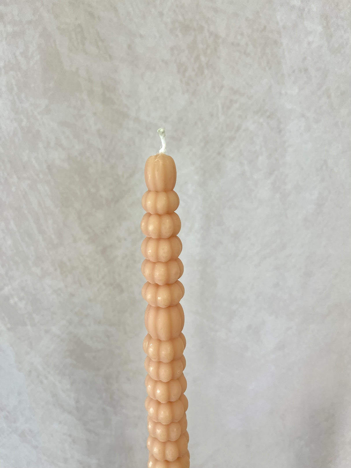 Pumpkin Taper Candle Set of 2