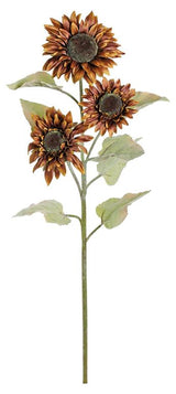 Brown Sunflower Spray