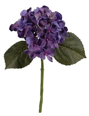 Real Touch Fairhope Purple Hydrangea Spray