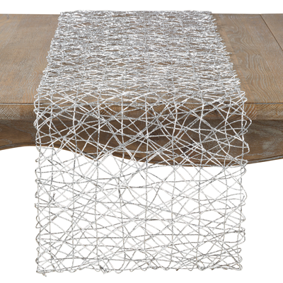 Silver Wire Nest Table Runner