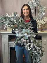 49" Ice Garden Extra Large Swag