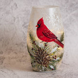 Cardinal Present Lighted Luminary