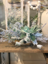 22" Spearmint Frost Centerpiece