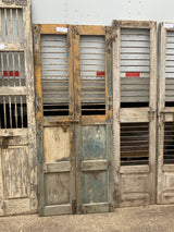 Vintage Iron Bar Door Panels