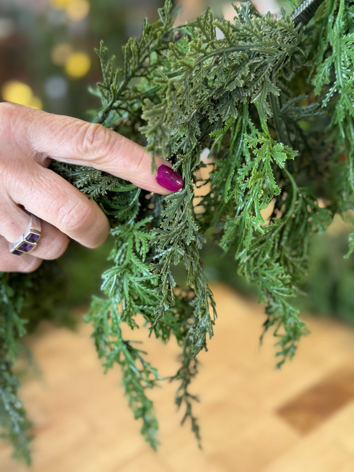 6' Cabin Cedar Garland