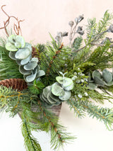 19" Woodland Winter Centerpiece