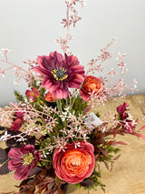 18" Flower of Fall Centerpiece