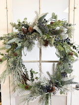 28" Perfect Winter Wreath