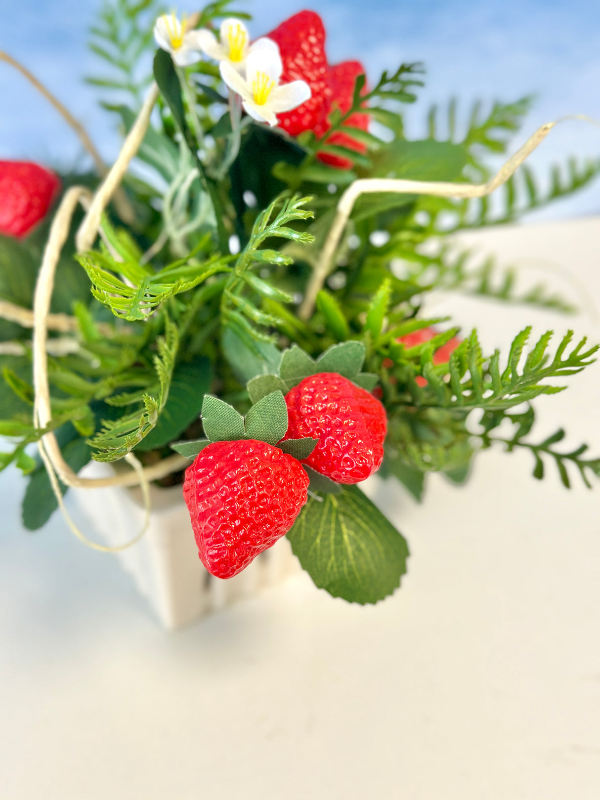 9" Home Grown Strawberry Basket