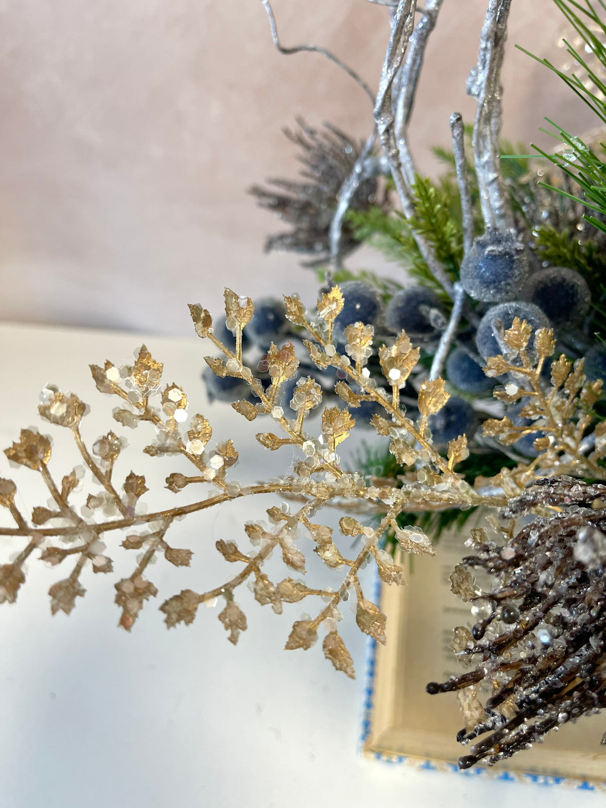 21" Season of Sparkle Centerpiece