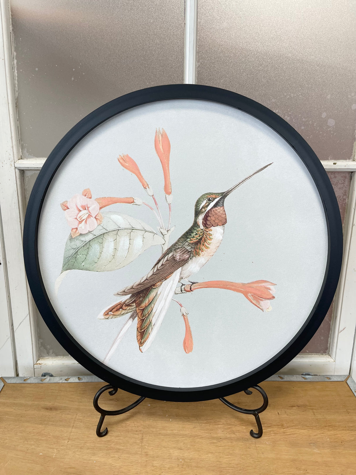 Round Hummingbird Print - 2 Styles