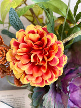 16" Fall Sunset Centerpiece