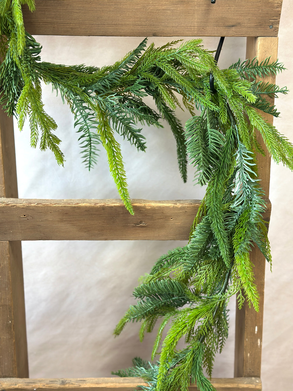6' Real Touch Mixed Cedar Pine Garland