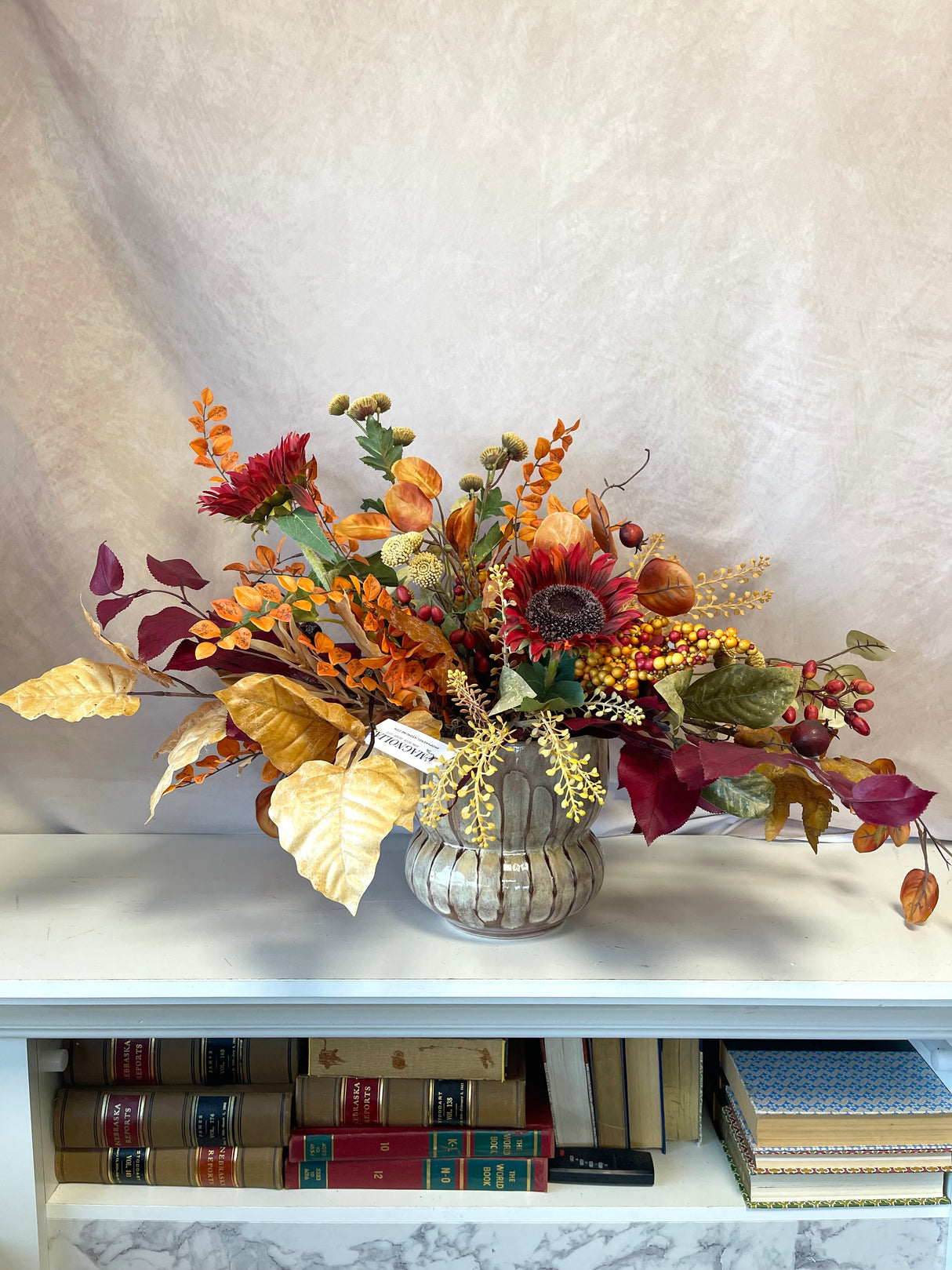 29" Cider And Sunshine Centerpiece