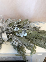 35" Crystal Noel Swag