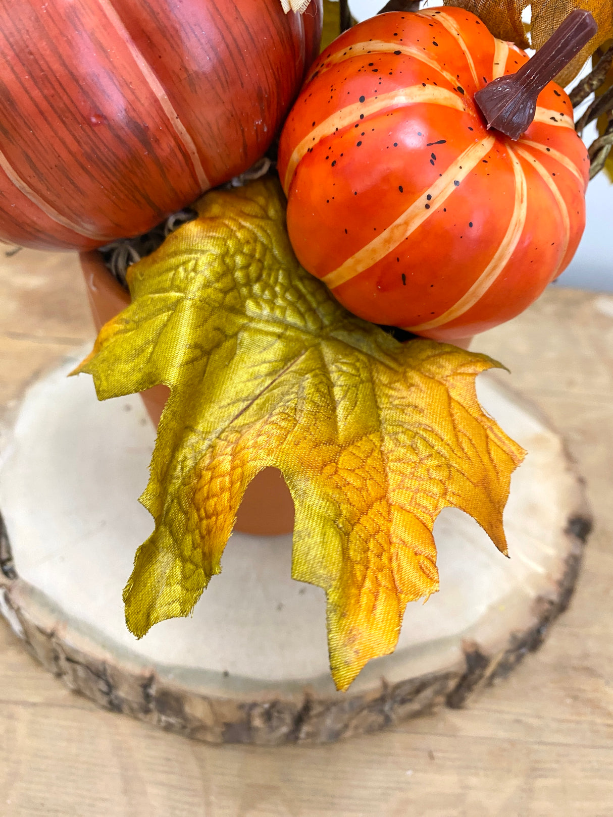 12" Happy Pumpkin Pot