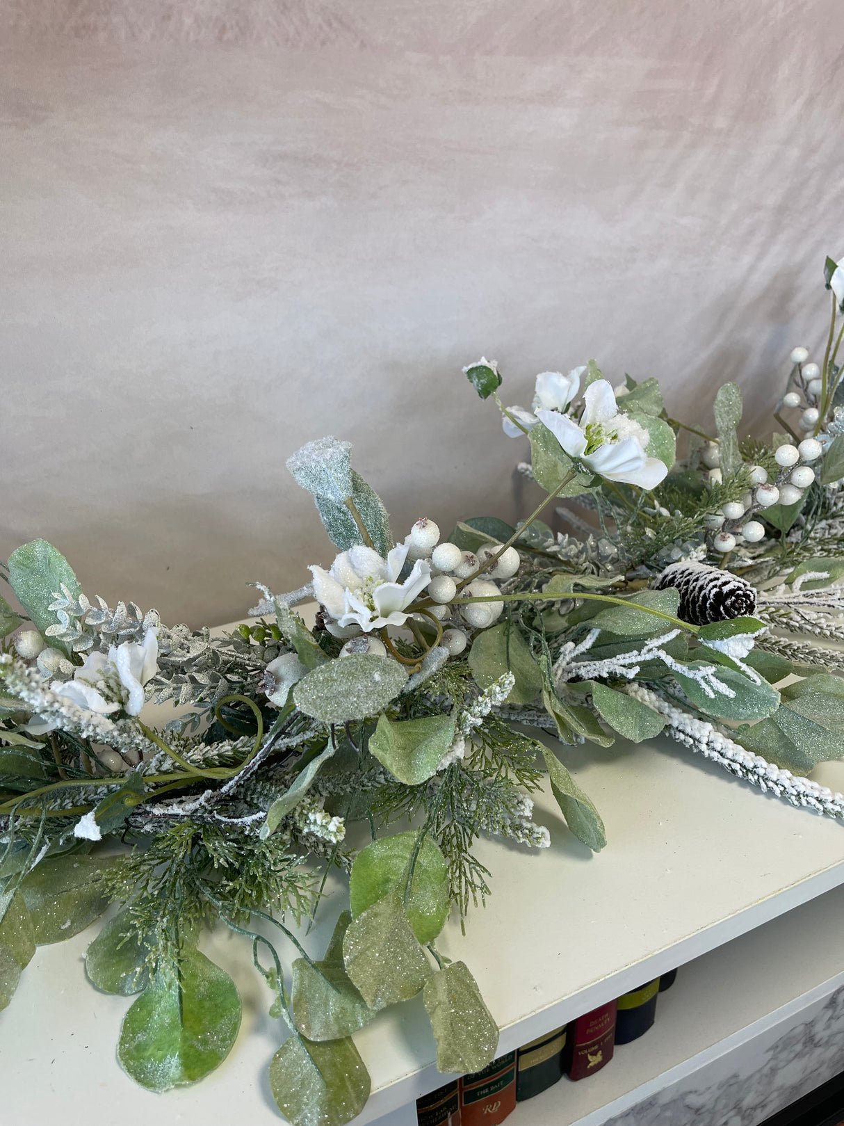 70" Snow Twig Magic Garland