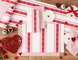 All My Love Stripe Reversible Table Runner