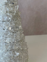 12" All Ice Beaded Cone Tree