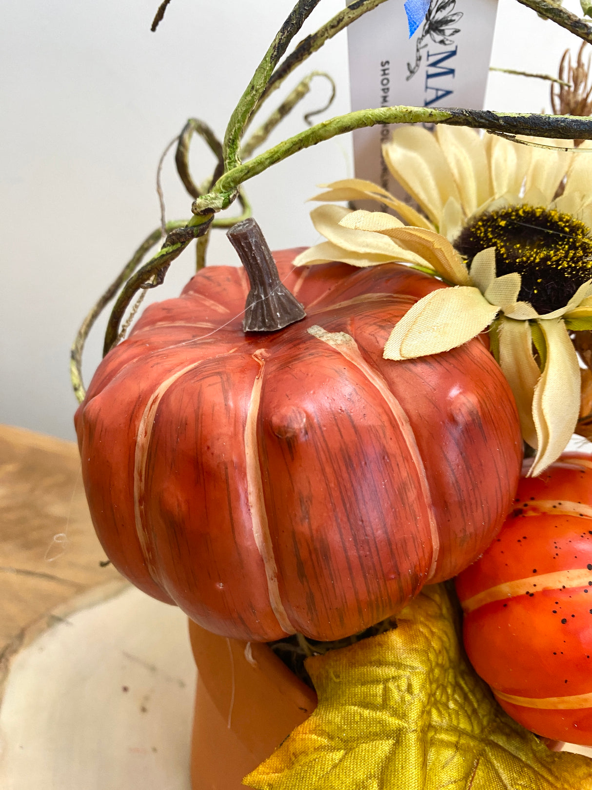 12" Happy Pumpkin Pot