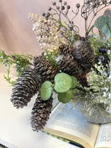 21" Rustic Sparkle Centerpiece