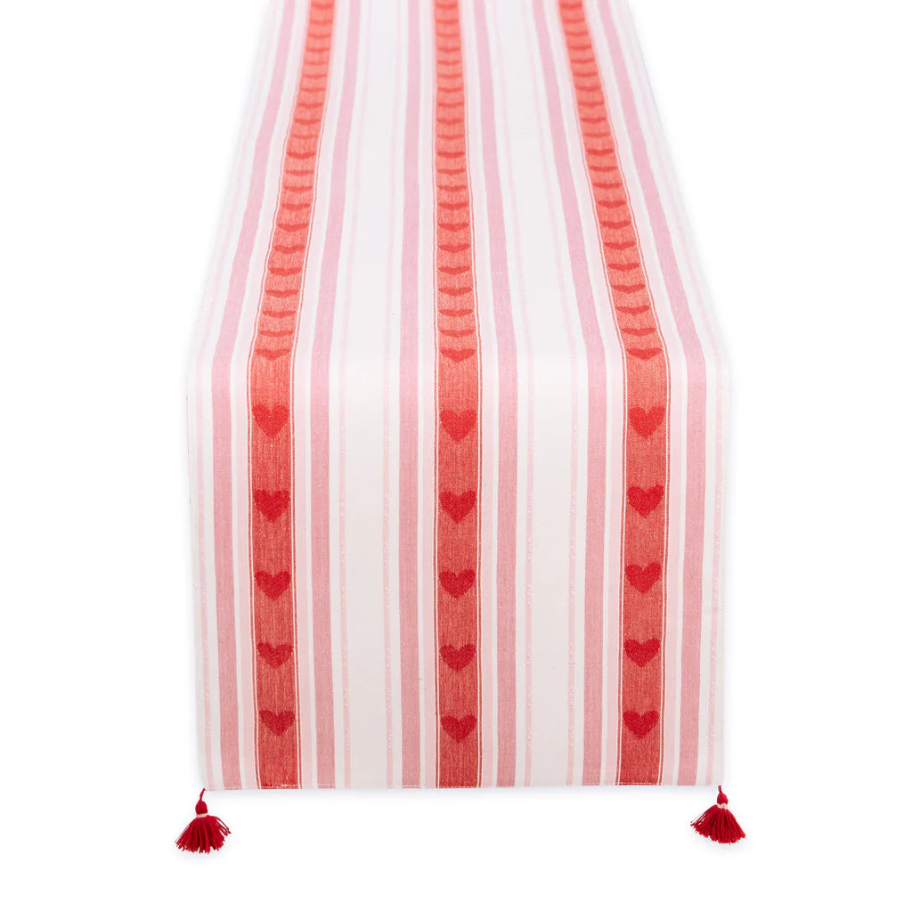 All My Love Stripe Reversible Table Runner