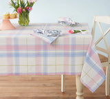 Oh Hoppy Day Plaid Tablecloth