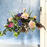 28" Home Grown Hanging Basket