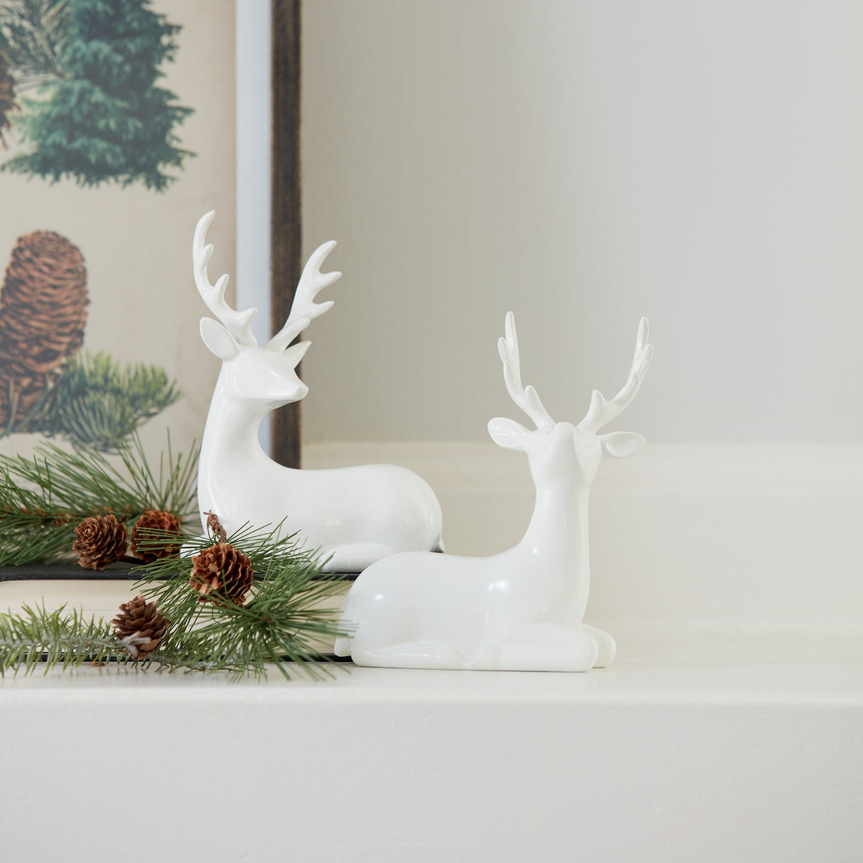 Fresh Snow Holiday Deer
