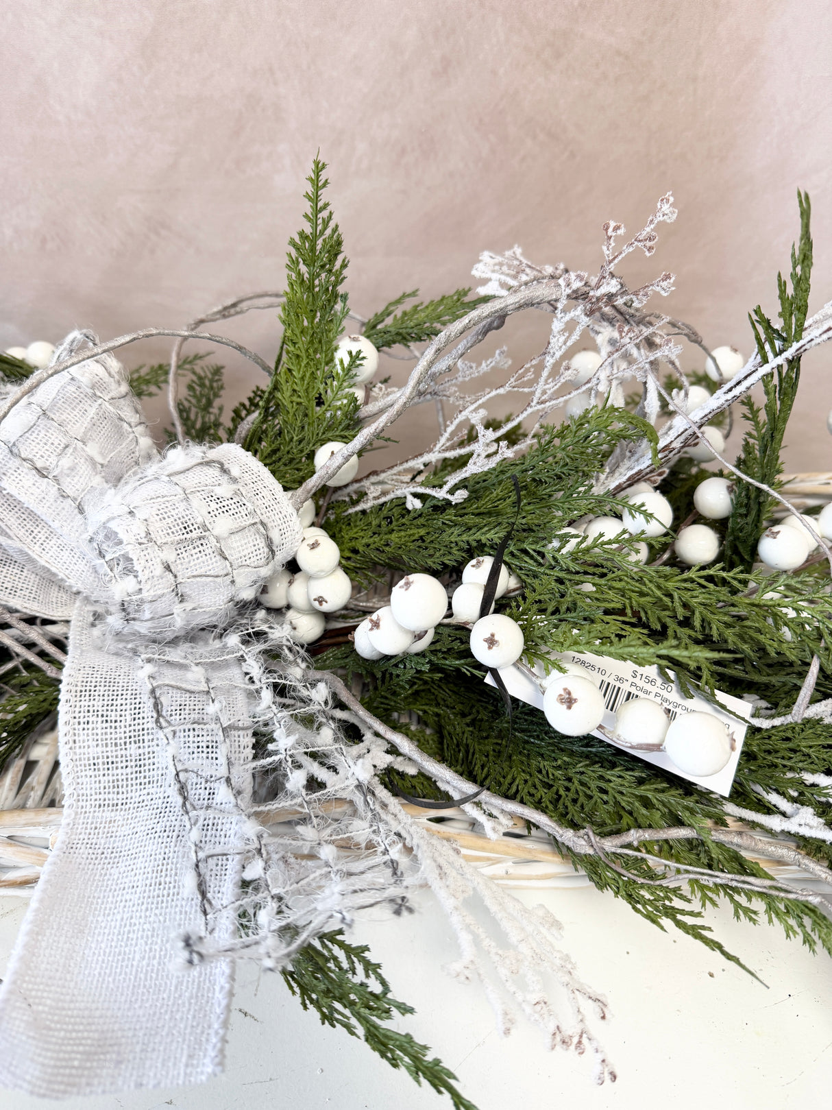 36" Polar Playground Swag