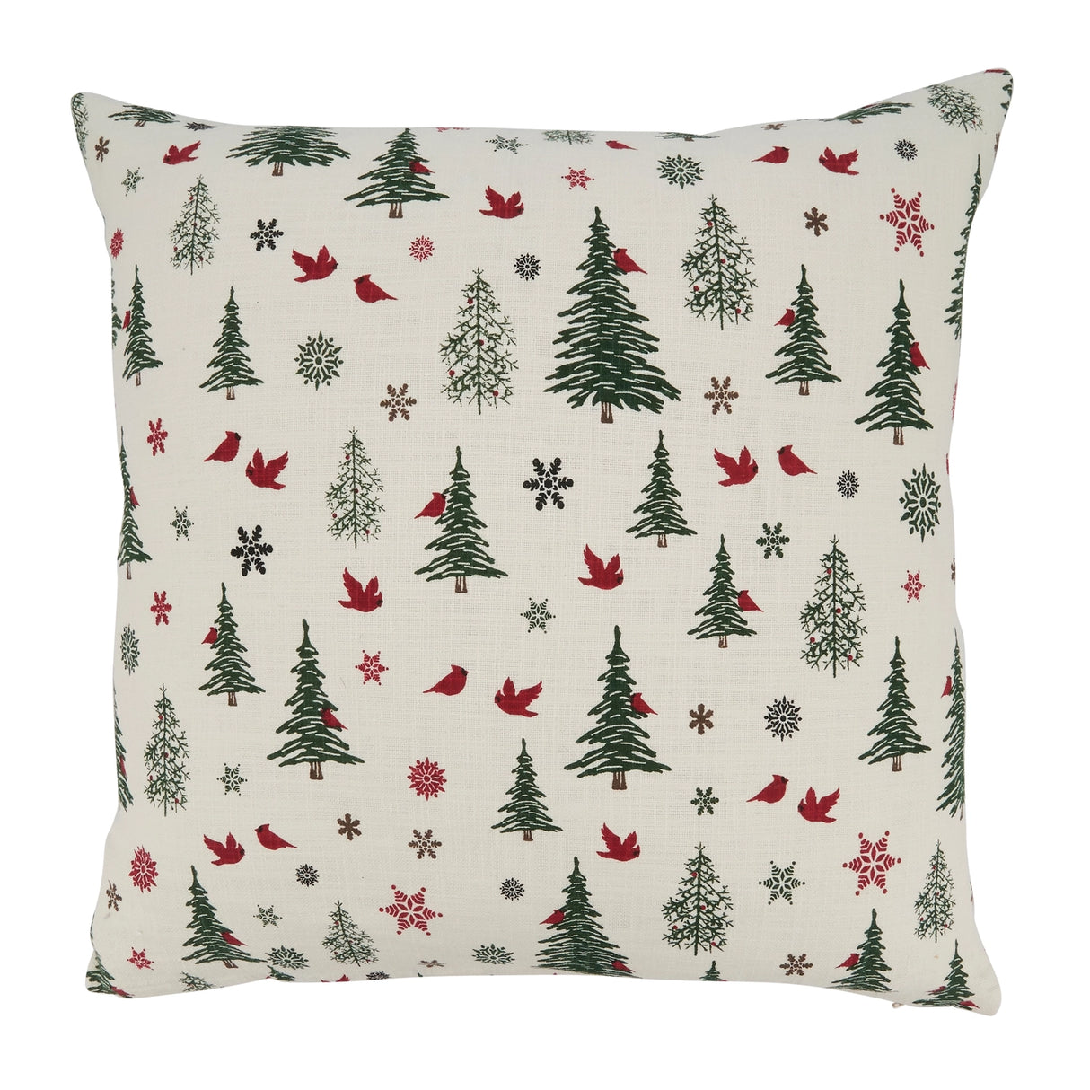 Ivory Christmas Tree Pillow- 2 Sizes