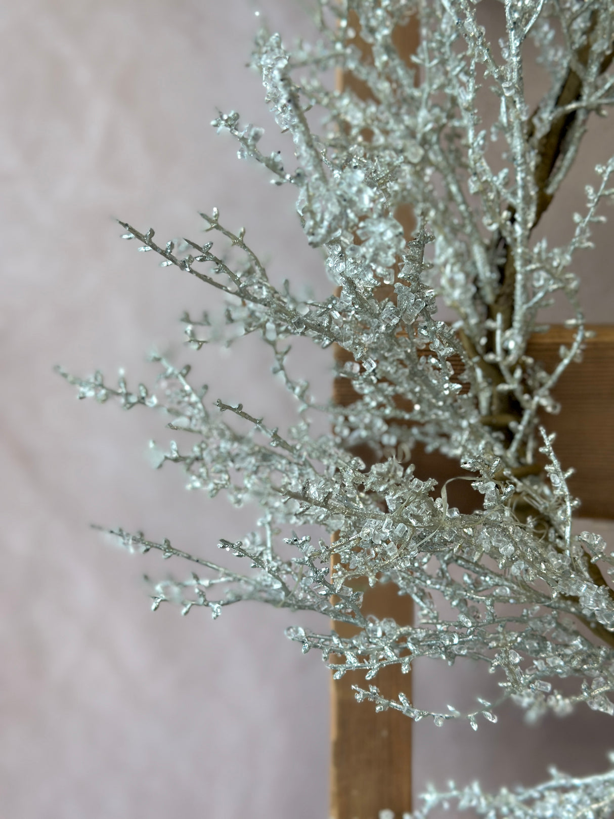 24" Christmas Concert Iced Wreath