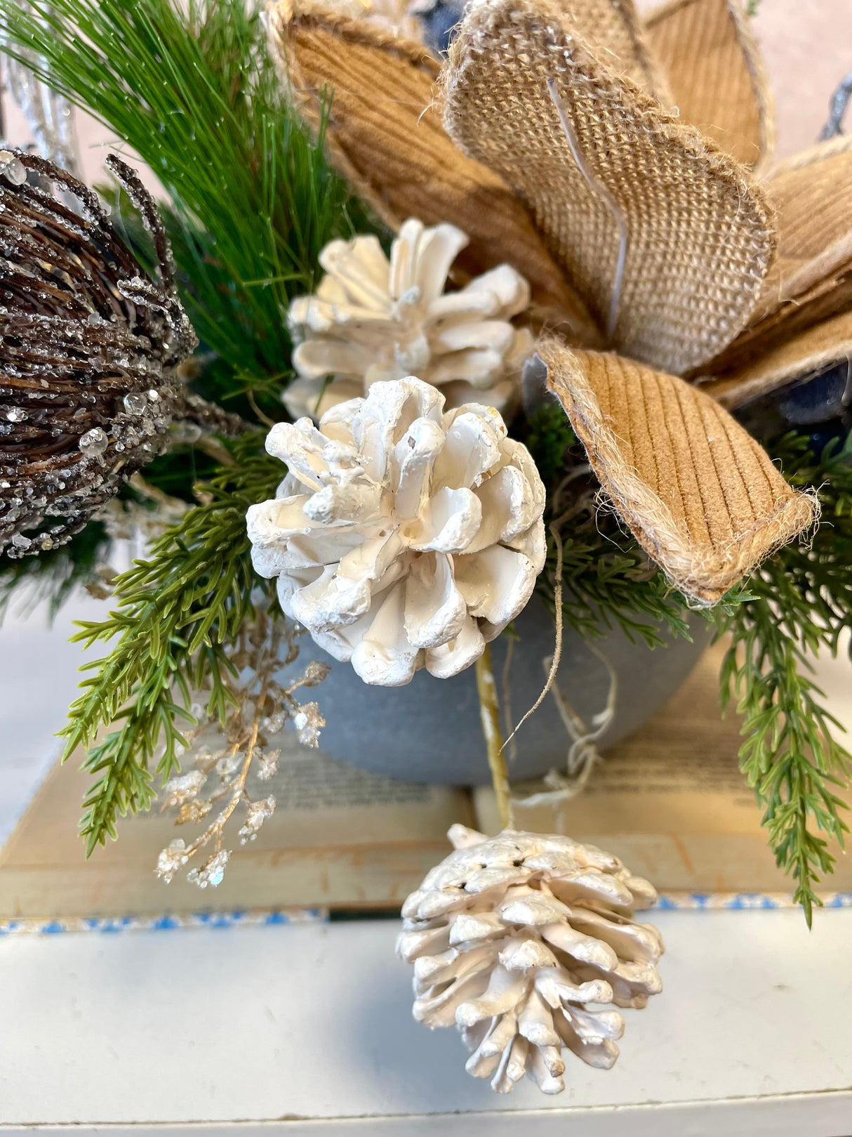 21" Season of Sparkle Centerpiece