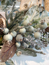 5" Serene Frost Garland