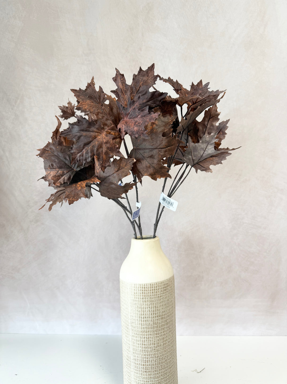 Brown Maple Leaf Spray
