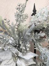 27" Frozen In Time Wreath