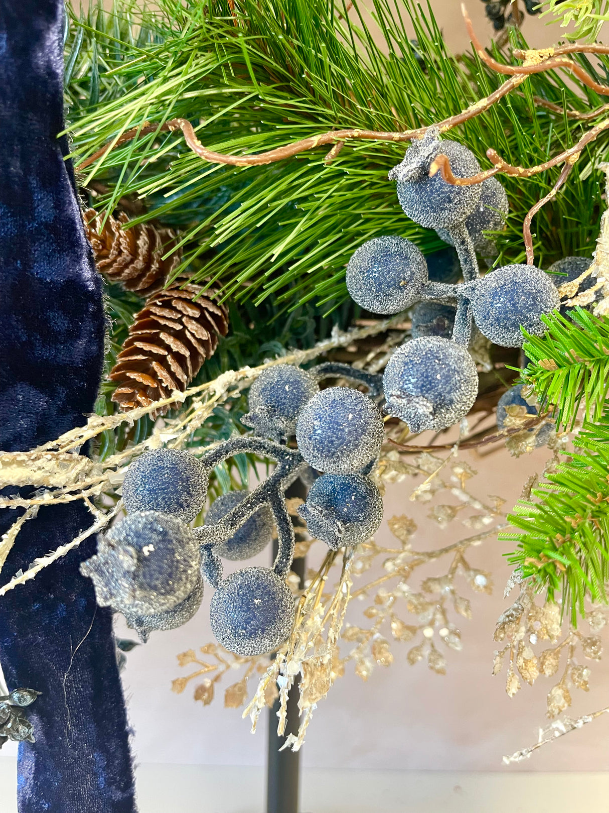 26" Sugarplum Spruce Wreath